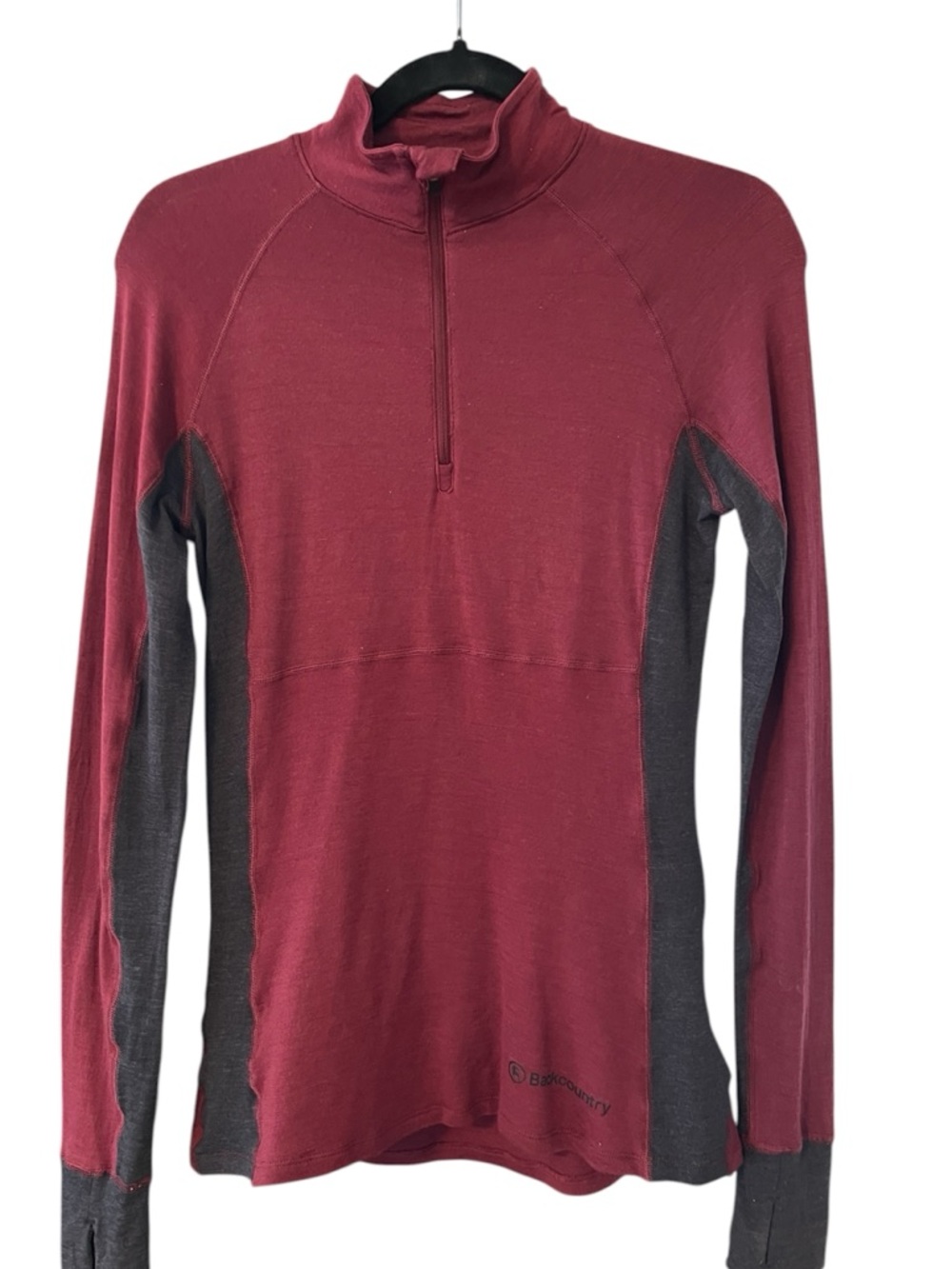 Backcountry Merino 1/4 Zip Baselayer Top Size Medium
